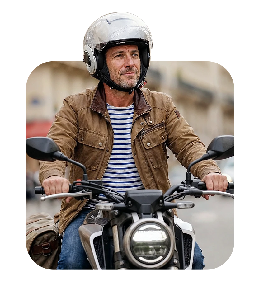 Le motard du quotidien